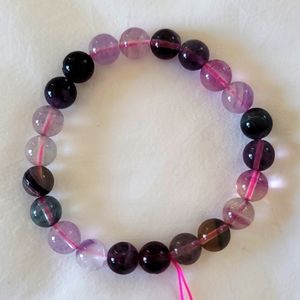 Fluorite Bead Bracelet
